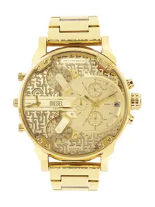 DIESEL Men Mr. Daddy 2 Stainless Steel Dial & Straps Analogue Automatic Watch DZ7479I