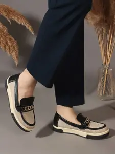 Carlton London Women Textured Loafers