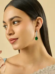 Kushal's Fashion Jewellery Embellished Bridal Gold-Plated Zircon-Studded Ring