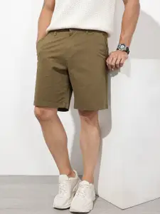 The Roadster Lifestyle Co. Men Solid Shorts