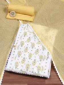 Biba Pure Cotton Unstitched Dress Material