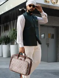 KISAH Dyed Nehru Jackets