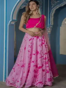 HOUSE OF JAMOTI Ready to Wear Lehenga & Blouse With Dupatta