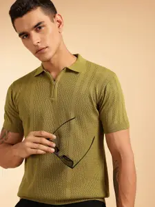 French Connection Men Polo Collar Pure Cotton T-shirt