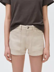 MANGO Women Denim Shorts