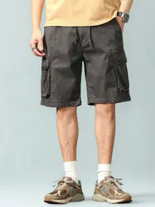 L'monte Men Regular Fit Cargo Shorts