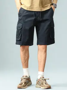 L'monte Men Regular Fit Cargo Shorts