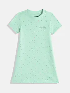 Allen Solly Junior Geometric Ditsy Print A-Line Dress