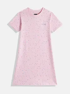 Allen Solly Junior Geometric Ditsy Print A-Line Dress
