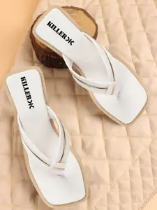 Killer Women Open Toe Block Sandals