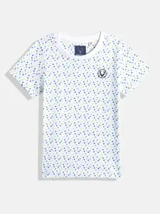 Allen Solly Junior Boys Printed Pure Cotton T-shirt