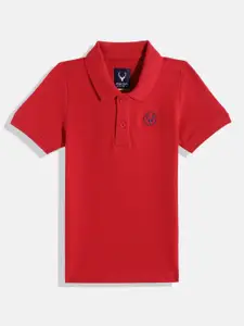 Allen Solly Junior Boys Polo Collar Pure Cotton T-shirt