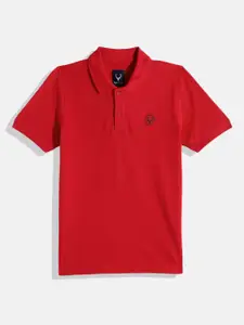 Allen Solly Junior Boys Polo Collar Pure Cotton T-shirt