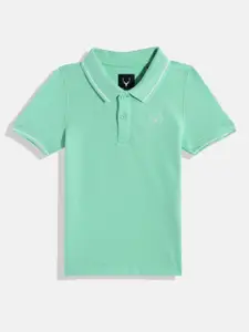 Allen Solly Junior Boys Polo Collar Pure Cotton T-shirt