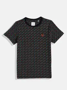 Allen Solly Junior Boys Printed Pure Cotton T-shirt