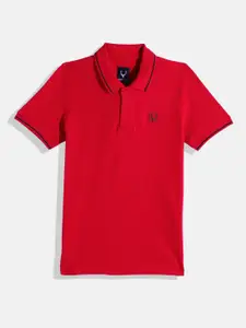 Allen Solly Junior Boys Polo Collar Pure Cotton T-shirt