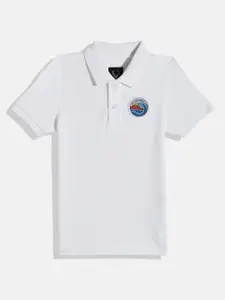 Allen Solly Junior Boys Polo Collar Pure Cotton T-shirt