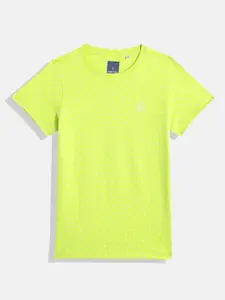 Allen Solly Junior Boys Printed Pure Cotton T-shirt