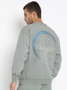 GUESS Men Printed Sweatshirt