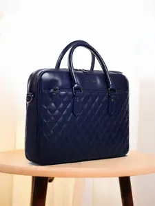 Gauge Machine Unisex Textured Laptop Bag