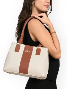 Lavie Colourblocked Structured Satchel