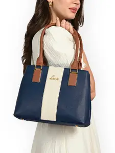Lavie Colourblocked Structured Satchel