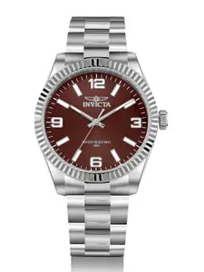 Invicta Specialty Men Stainless Steel Bracelet Style Straps Analogue Watch 47452