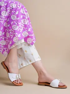 Shoetopia Women One Toe Flats