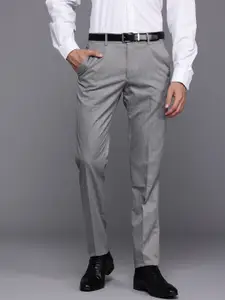 Louis Philippe Men Super Slim Fit Formal Trousers