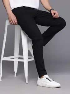 Louis Philippe Jeans Men Smart Slim Fit Mid-Rise Jeans