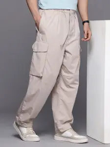 Louis Philippe Jeans Men Parachute Fit Trousers