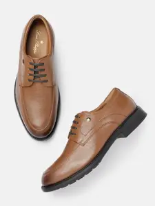 Louis Philippe Men Leather Formal Derbys