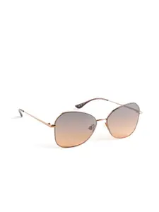 OPIUM Women Butterfly UV Protected Lens Metal Sunglasses OP-10329-C06-57