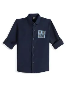 CHARCHIT Boys Solid Casual Shirt With T-Shirt