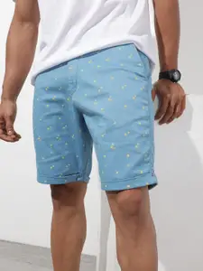 The Roadster Lifestyle Co. Men Conversational Printed Shorts