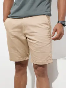 The Roadster Lifestyle Co. Men Pure Cotton Shorts