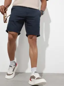 The Roadster Lifestyle Co. Men Solid Talora Shorts