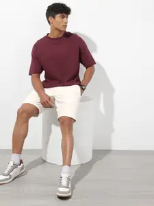 The Roadster Lifestyle Co. Men Pure Cotton Shorts