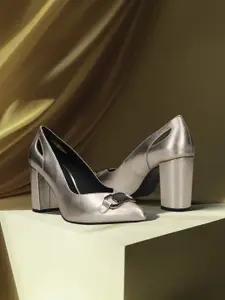 BAGATT Leather Block Pumps