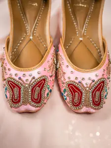 LORYPHILORY Women Embroidered Slides