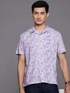 Allen Solly Relaxed Fit Floral Printed Casual Shirt