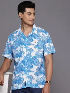 Allen Solly Relaxed Fit Tropical Printed Casual Shirt