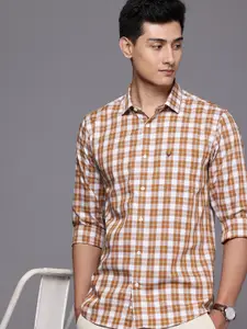 Allen Solly Pure Cotton Classic Fit Checked Casual Shirt