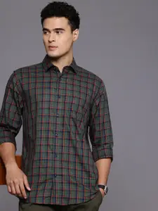 Allen Solly Pure Cotton Classic Fit Checked Casual Shirt