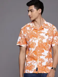 Allen Solly Relaxed Fit Tropical Printed Casual Shirt