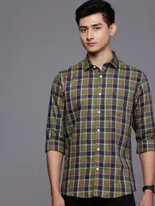 Allen Solly Pure Cotton Classic Fit Checked Casual Shirt