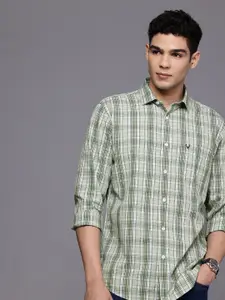 Allen Solly Pure Cotton Classic Fit Checked Casual Shirt