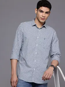 Allen Solly Pure Cotton Classic Fit Gingham Checks Casual Shirt