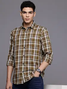 Allen Solly Pure Cotton Classic Fit Checked Casual Shirt