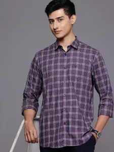 Allen Solly Pure Cotton Classic Fit Tartan Checks Casual Shirt